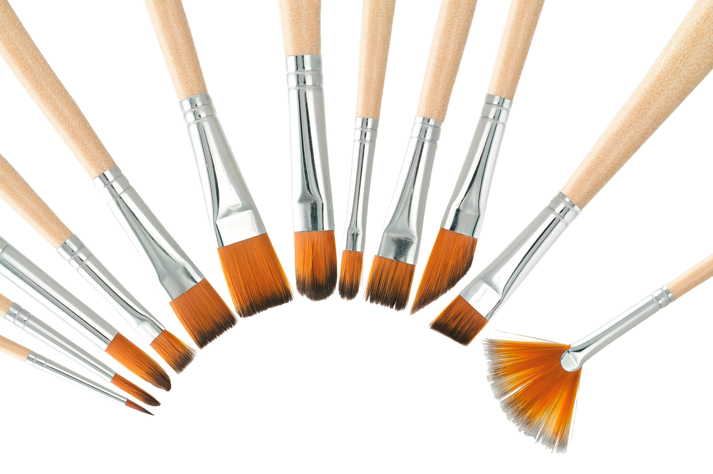 Artist's Paintbrush Set (12 Brushes)