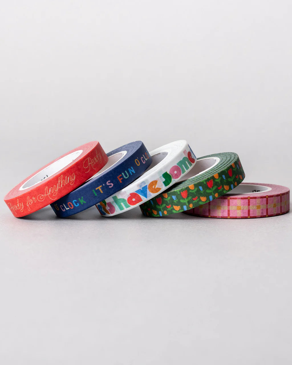 It's Fun O'Clock Paper Tape Set (Washi Tape)