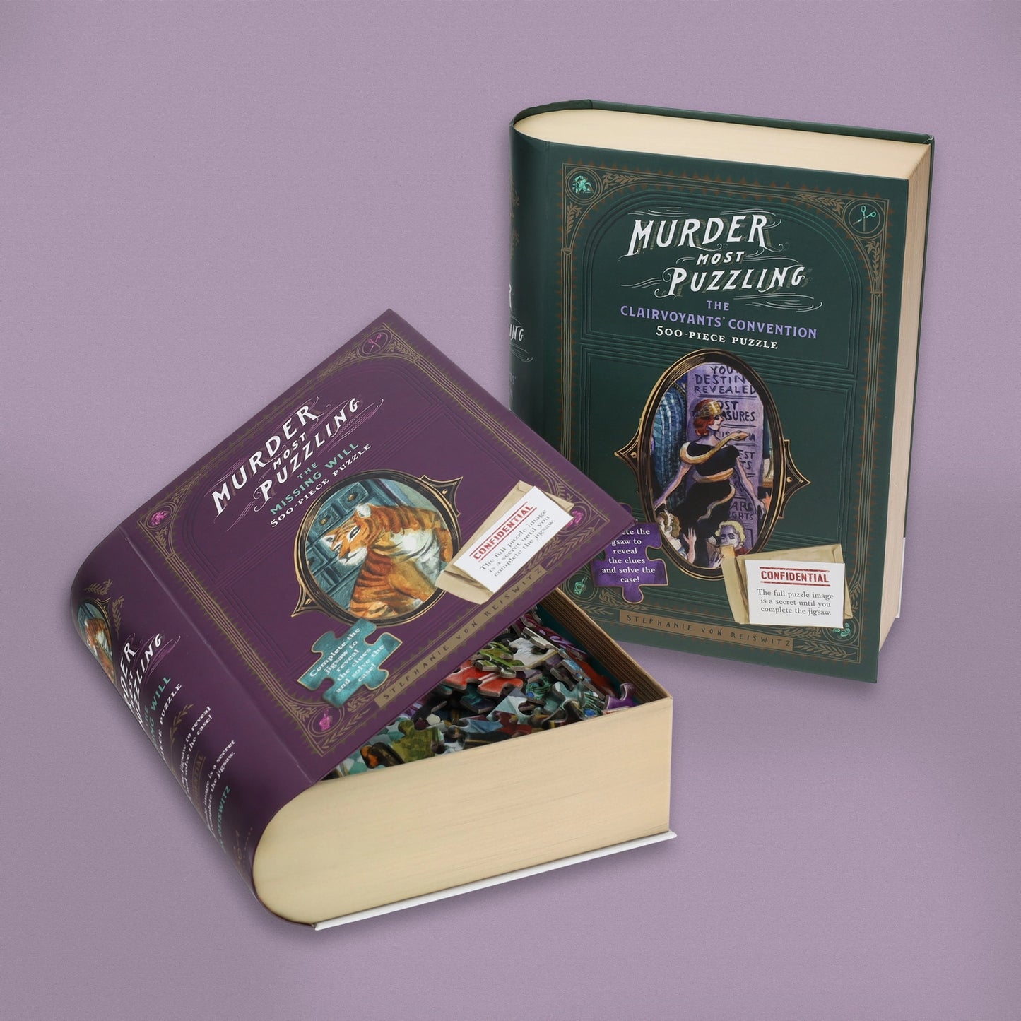 Murder Most Puzzling: The Clairvoyants' Convention 500 Piece Puzzle