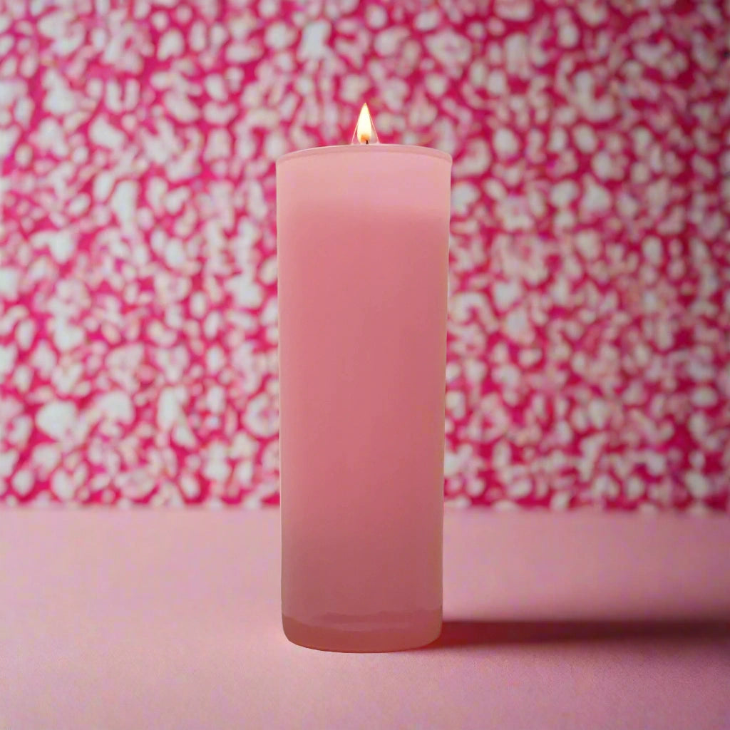 2 oz Pink Votive Candle - No. 18 Blanc De Noir