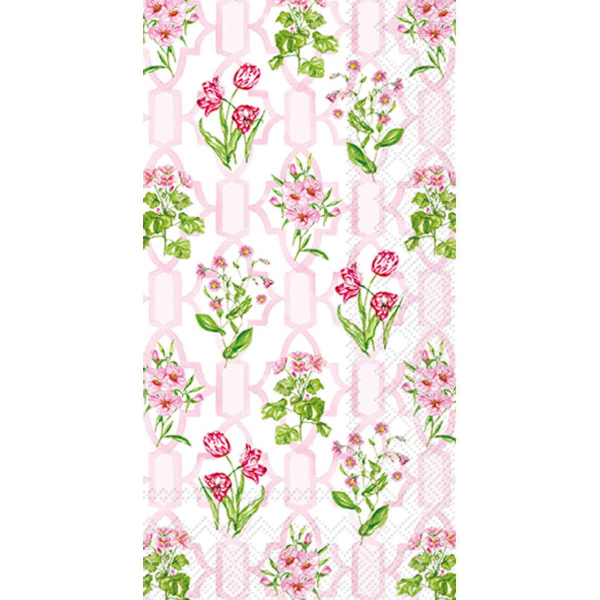 Pink Trellis Paper Guest Towels (20 pk)
