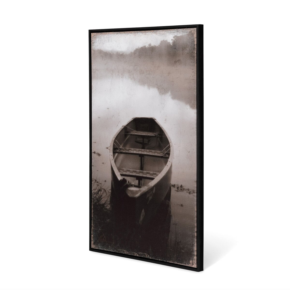 Canoe Framed Wall Art 23x36"