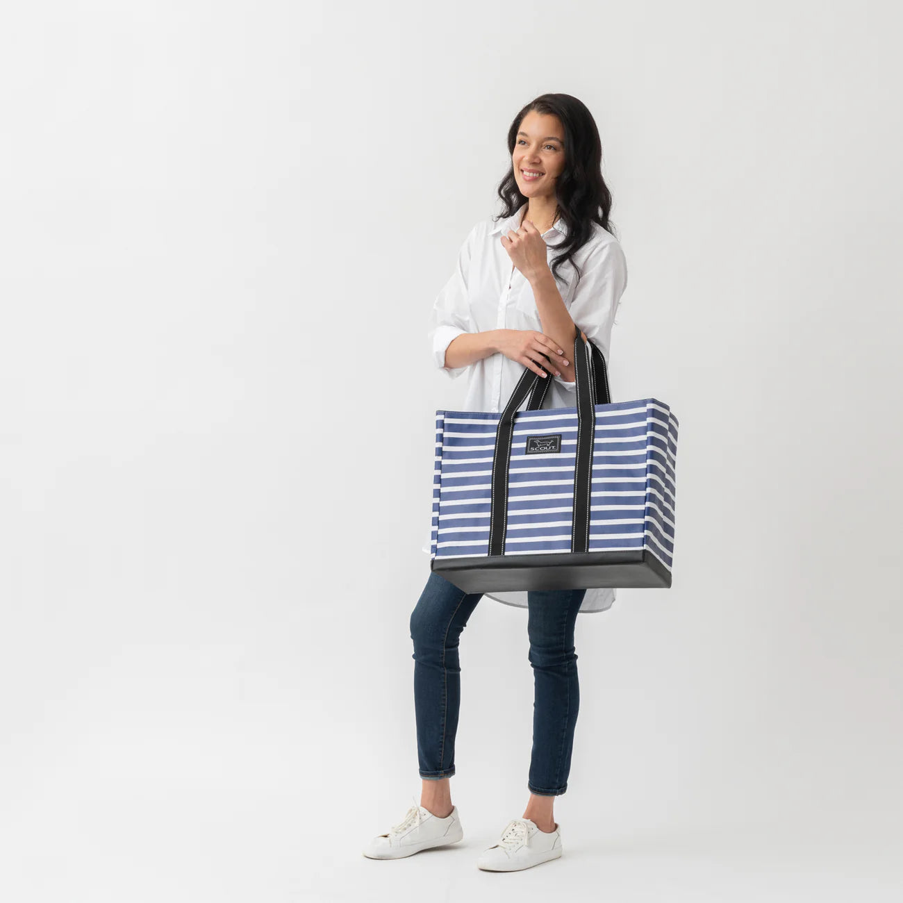 Nantucket Navy Original Deano Tote (Large)