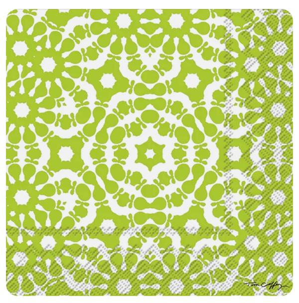 Color Craze Lime Lunch Napkins (20 pk)