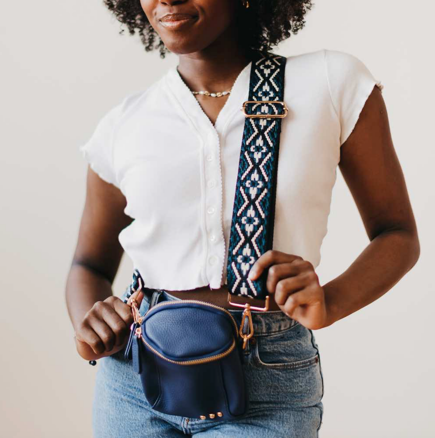 Ellie Crossbody Bag - Navy