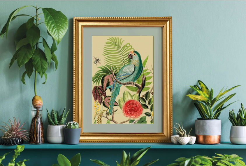 Bungalow IOD Transfer 12x16 Pad by Iron Orchid Designs