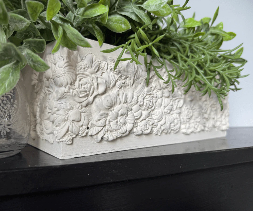 Trimmings 4 6x10 IOD Mould by Iron Orchid Designs