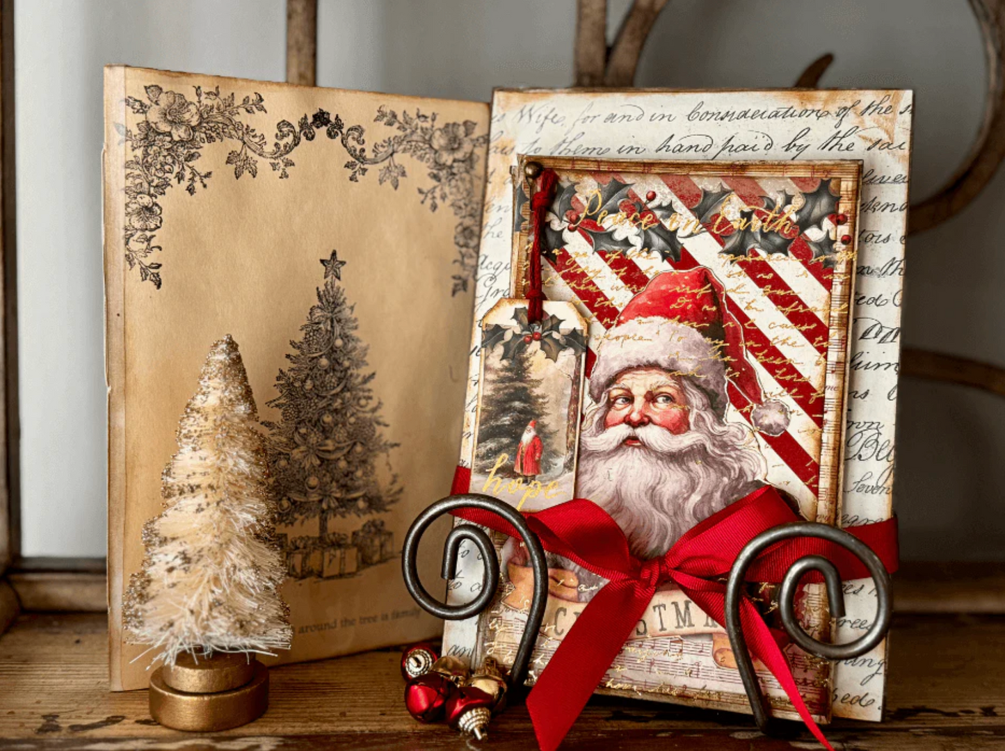 Frosty's Sweet Shoppe 12x12 IOD Decor Stamp by Iron Orchid Designs (Retired!)