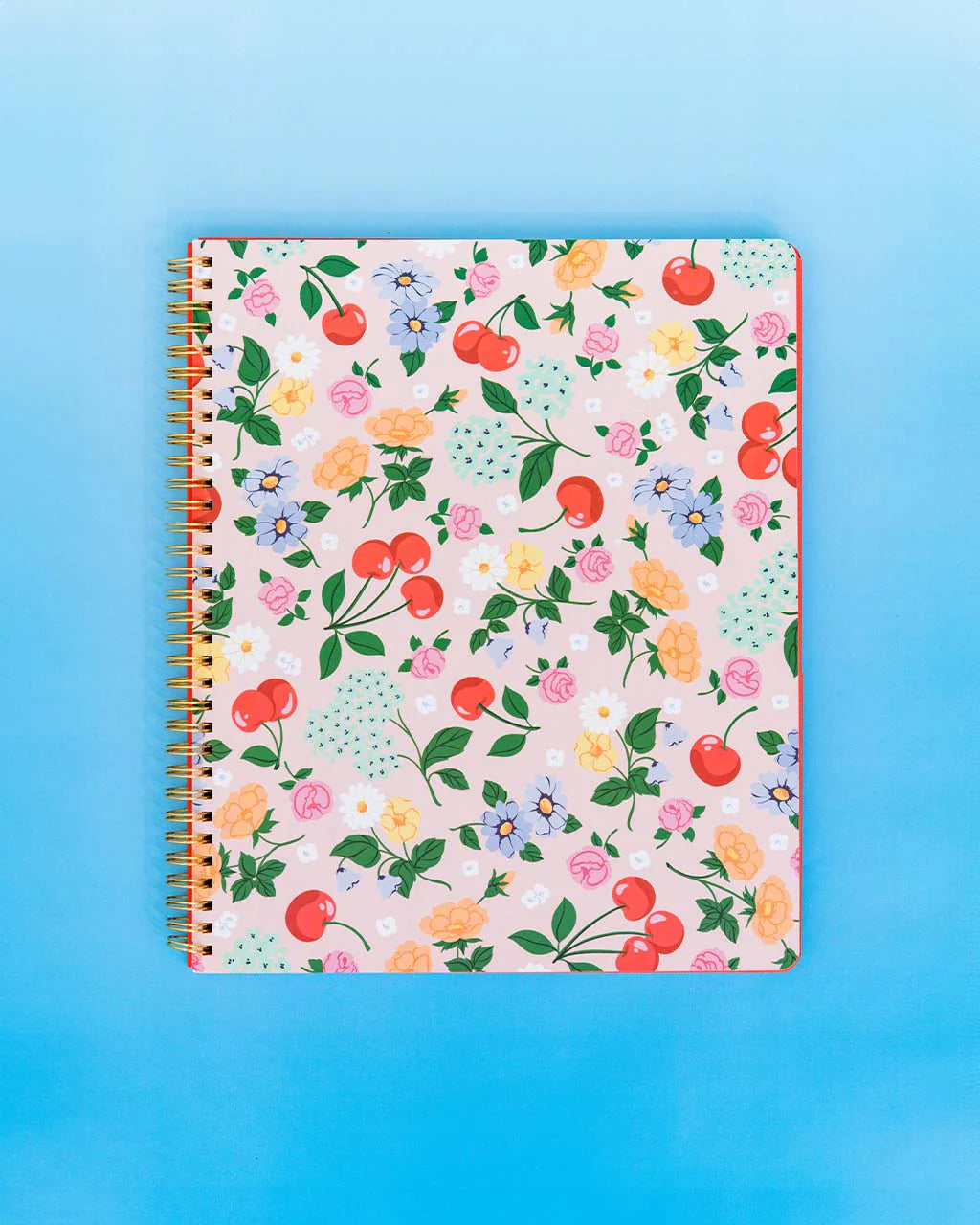 Rough Draft Large Notebook - Flowers & Fruit