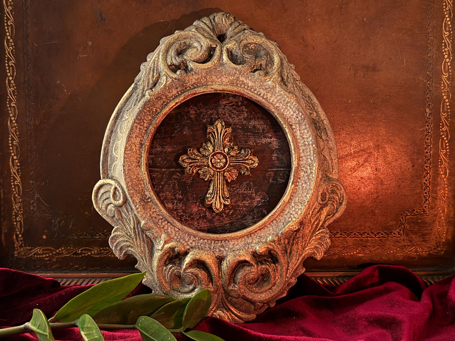 Les Croix 6x10 IOD Mould by Iron Orchid Designs