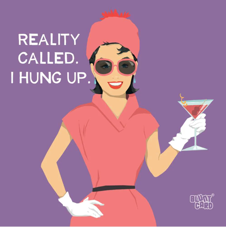 Reality Called Cocktail Napkins