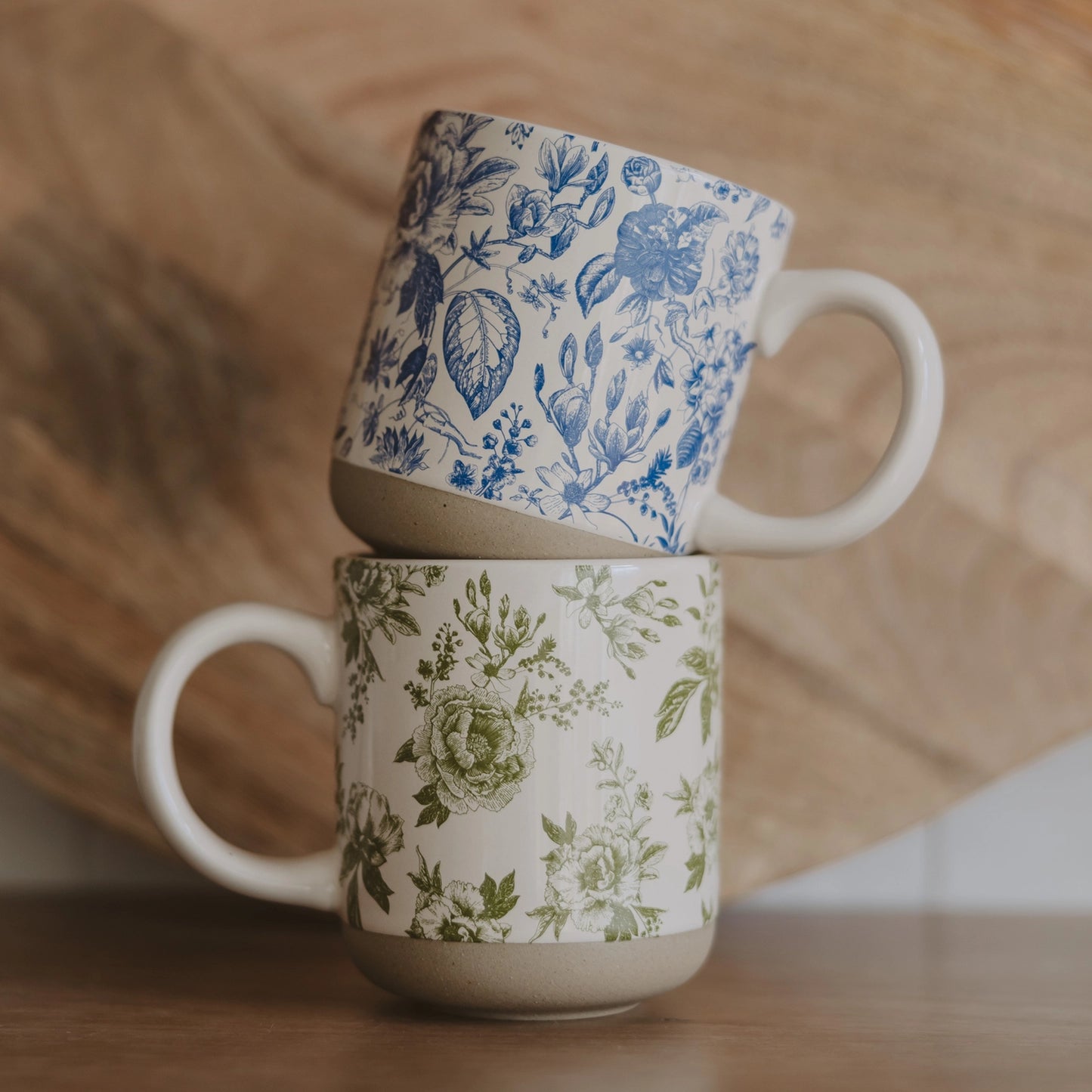 Blue Delft Stoneware Mug 14 oz
