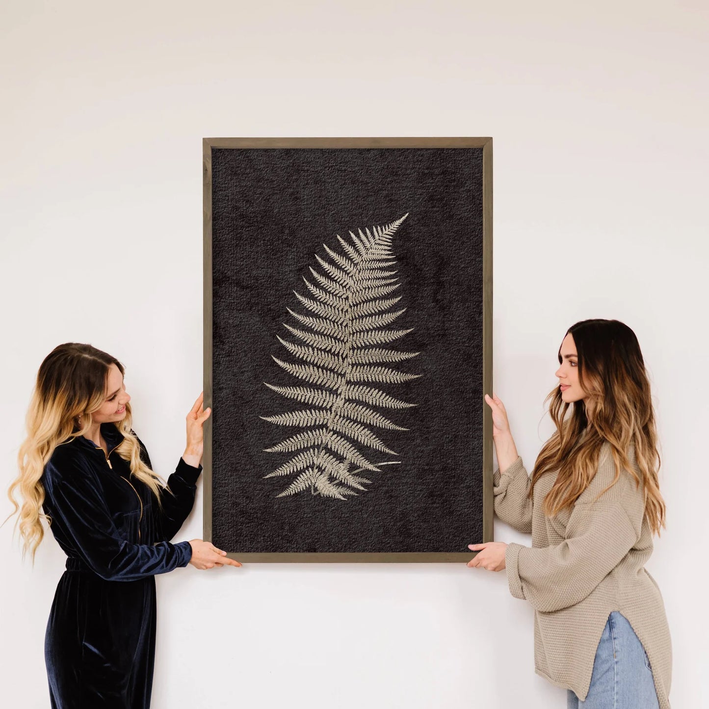 Fern Leaf III Framed Nature Wall Art (20x30")