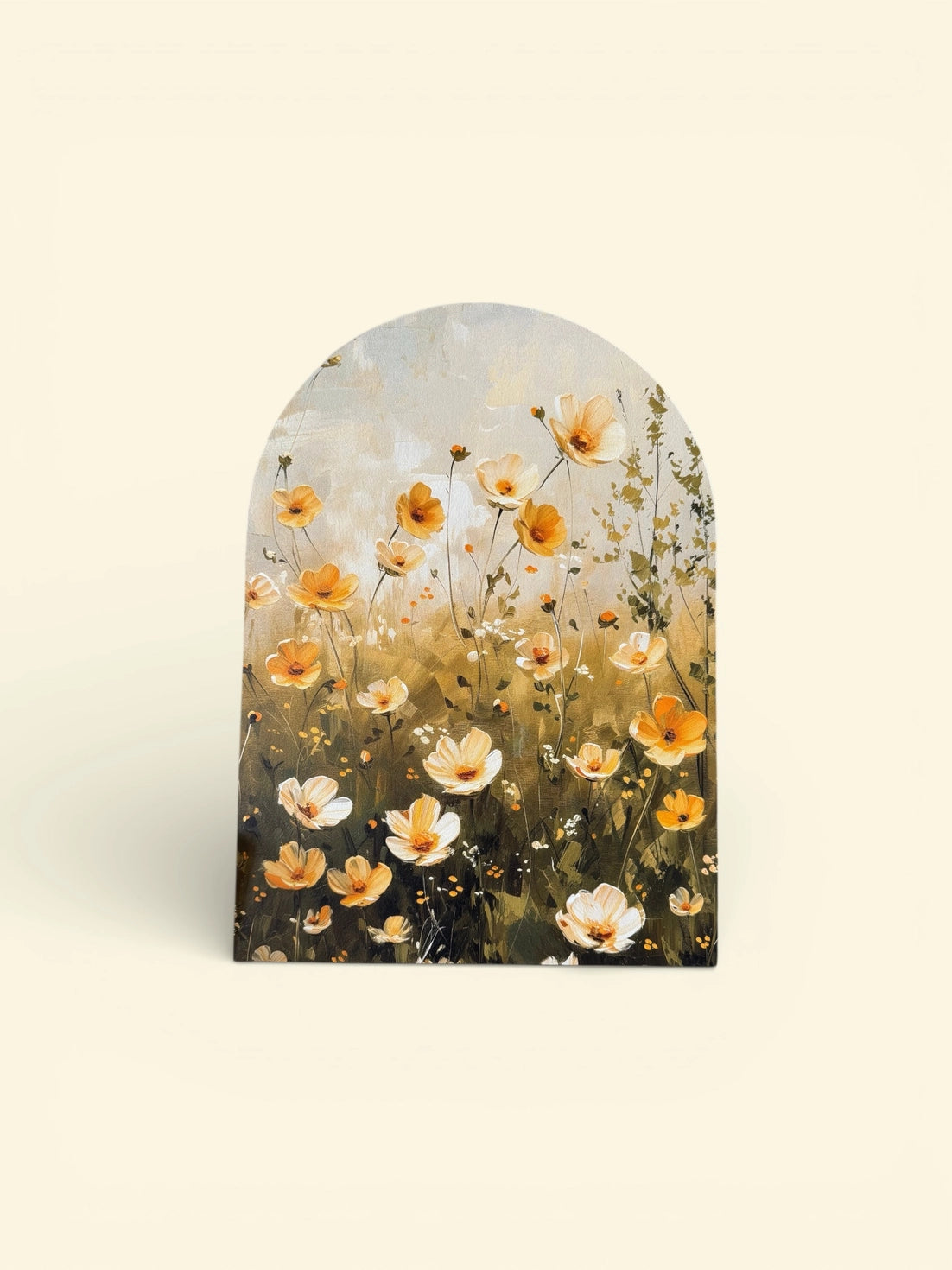 Yellow Summer Vintage Arch Art
