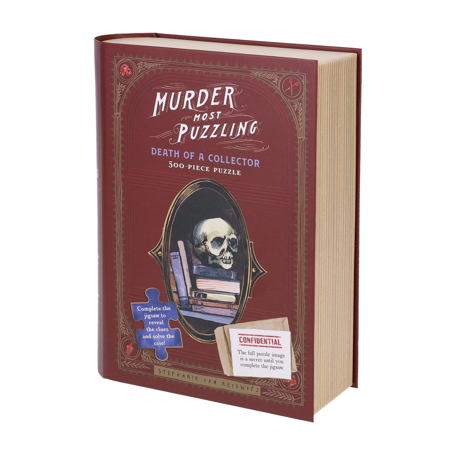 Murder Most Puzzling: Death of a Collector 500 Piece Puzzle