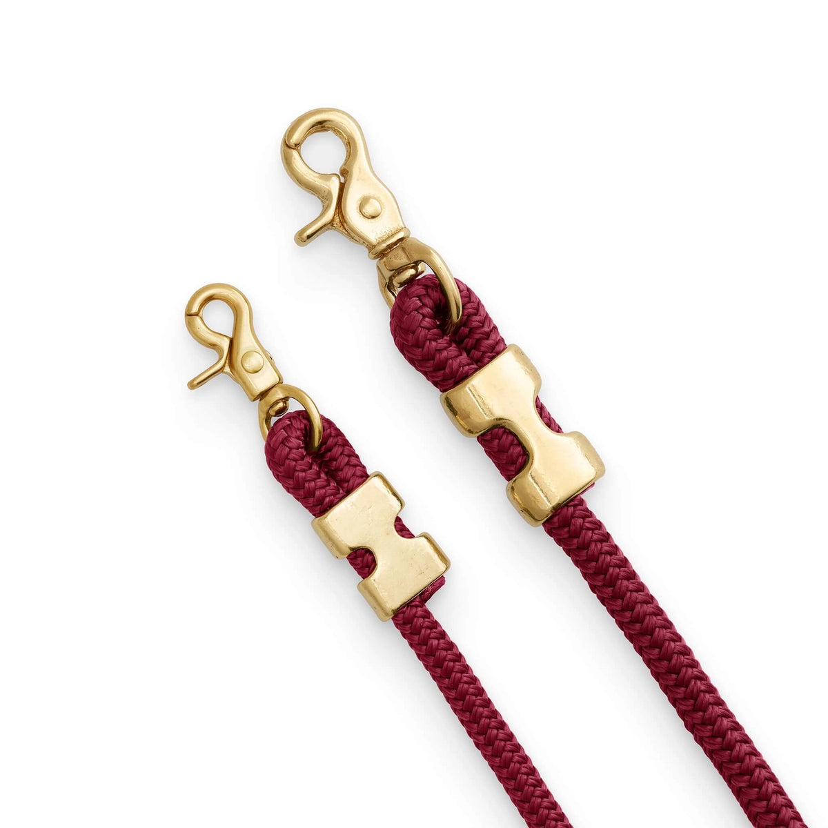 Wine Marine Rope Dog Leash by The Foggy Dog