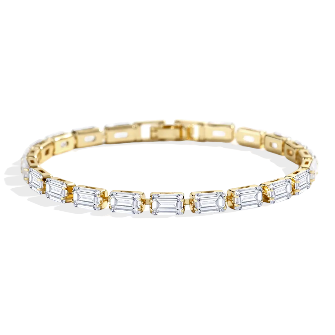 Baguette Tennis Bracelet (2 Colors)