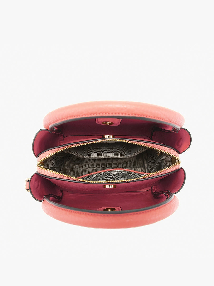 Ruby Vegan Leather Satchel (3 Colors)