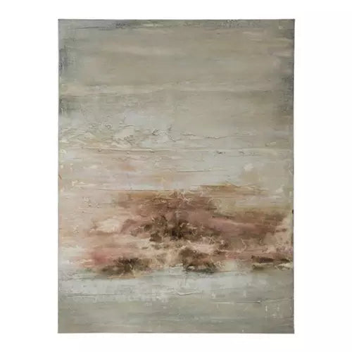 Hand-Painted Abstract Canvas Wall Art 35.5 x 47.25"
