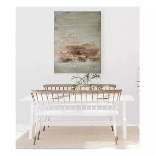 Hand-Painted Abstract Canvas Wall Art 35.5 x 47.25"