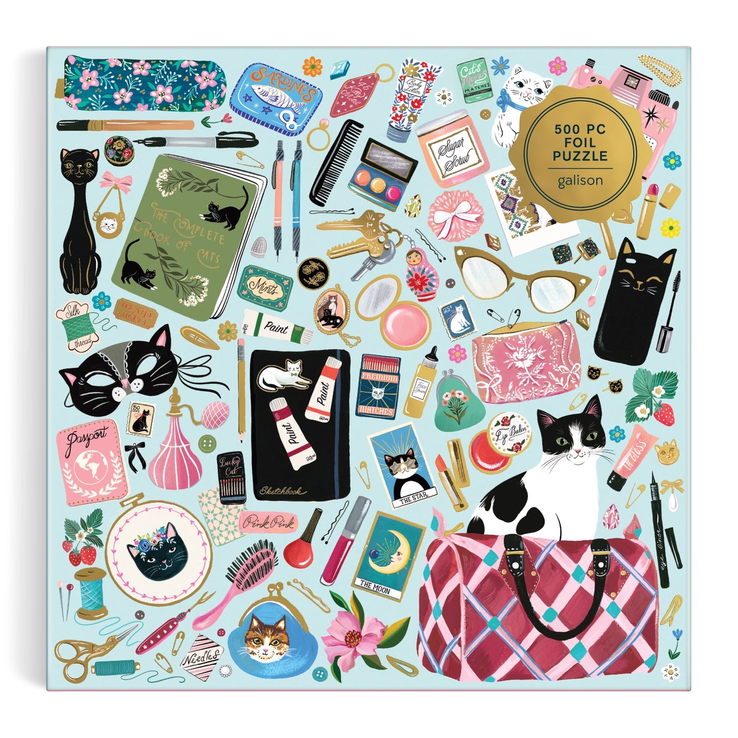 Purrfect Accessories 500 Piece Puzzle