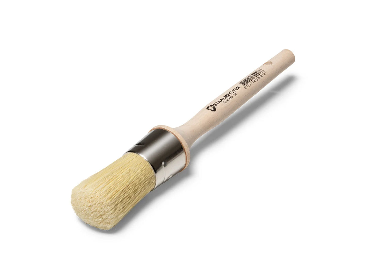 Staalmeester Classic Natural Bristle Series - Round