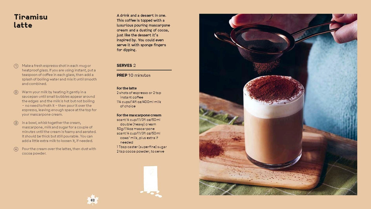 Cozy Café Drinks: Seasonal Coffees, Hot Chocolates, Matcha and More by Jessica Geddes