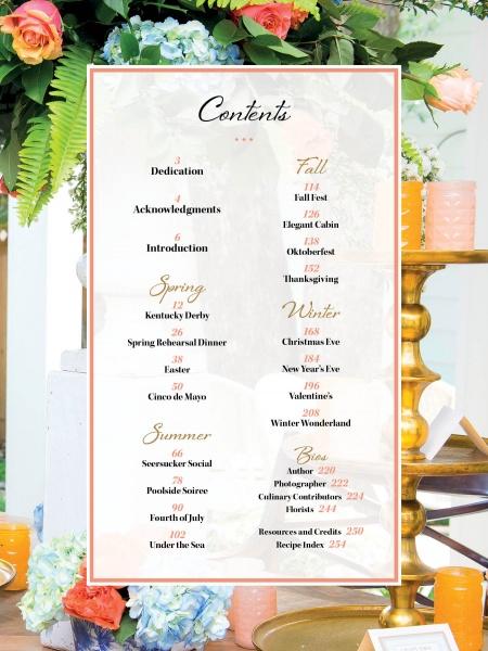 Four Seasons of Entertaining By Shayla Copas
