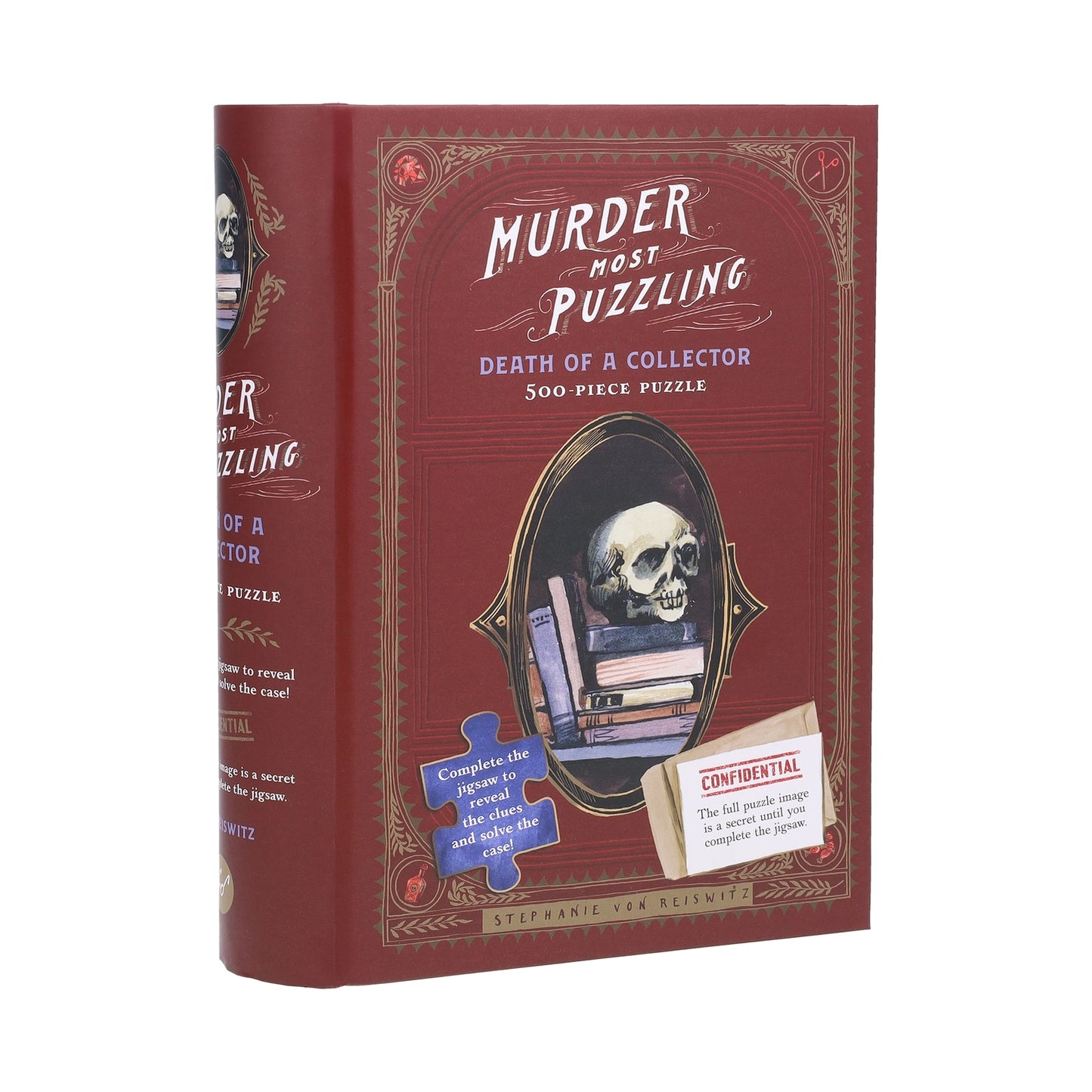 Murder Most Puzzling: Death of a Collector 500 Piece Puzzle