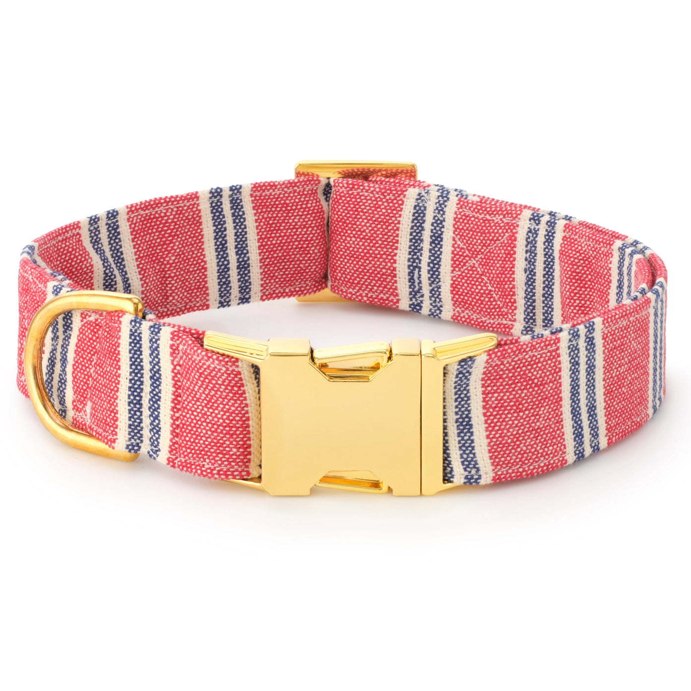 Nantucket Stripe Dog Collar by The Foggy Dog