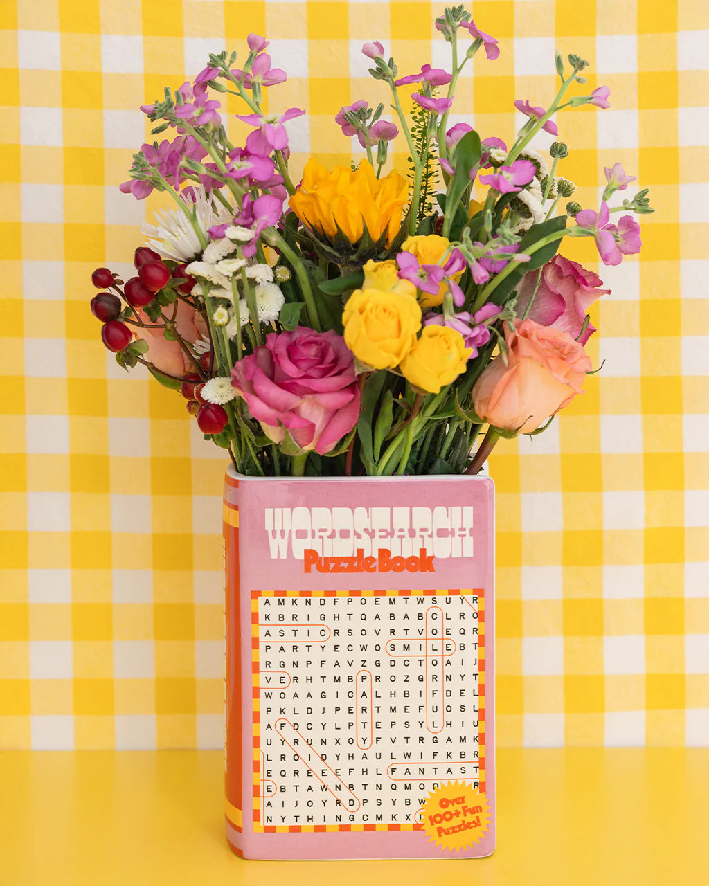 Word Search Vase