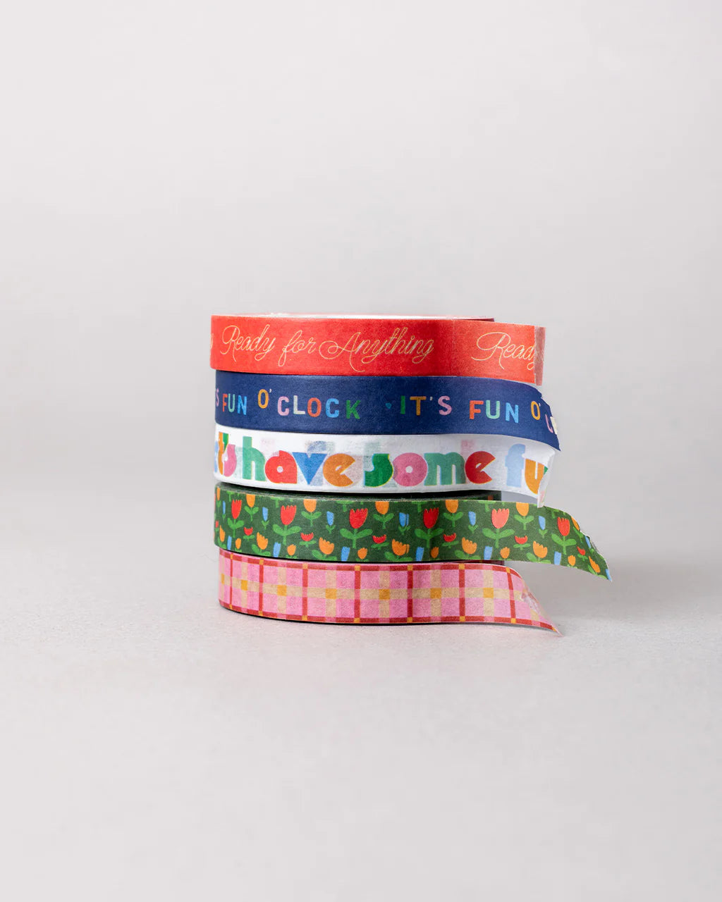 It's Fun O'Clock Paper Tape Set (Washi Tape)
