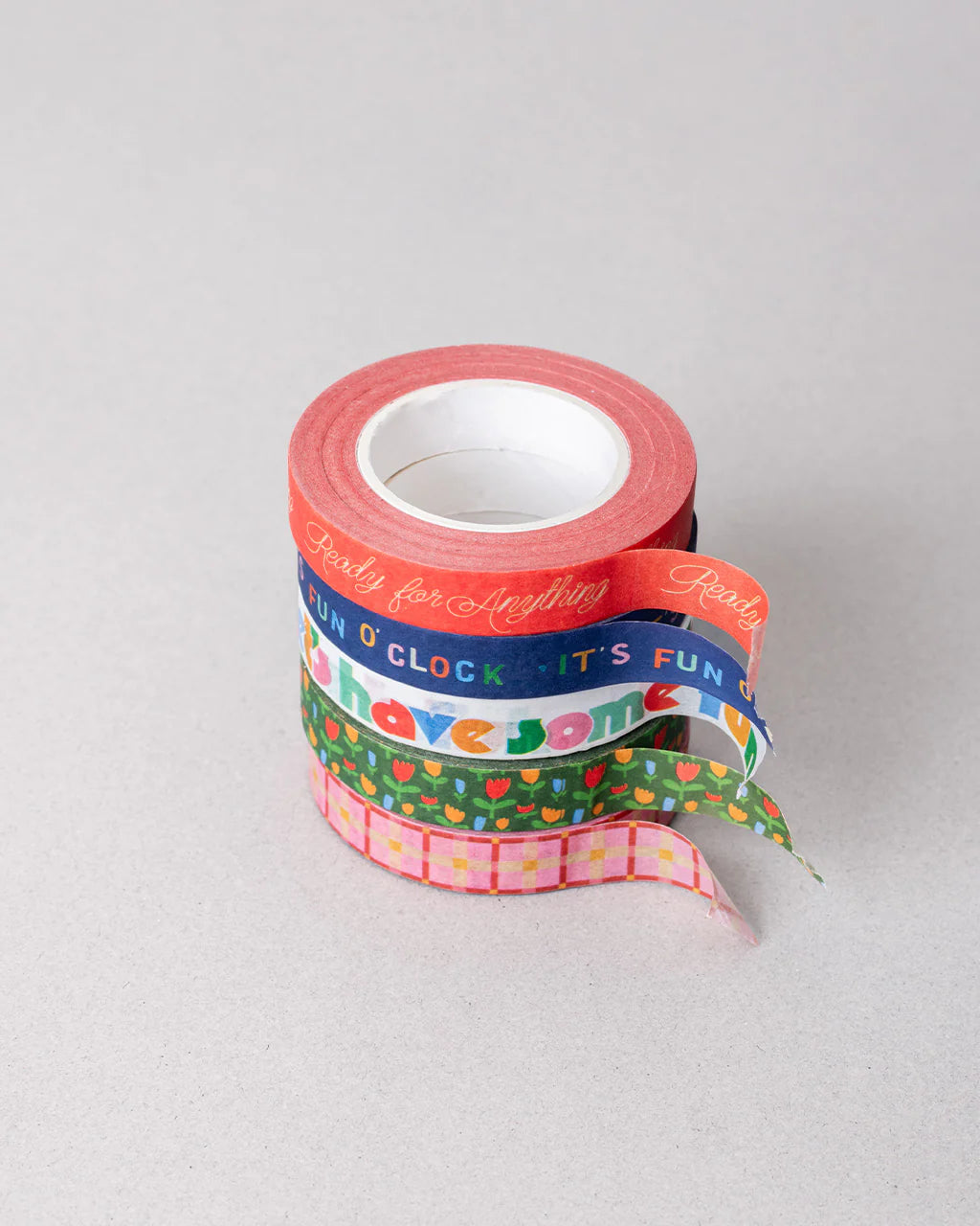 It's Fun O'Clock Paper Tape Set (Washi Tape)