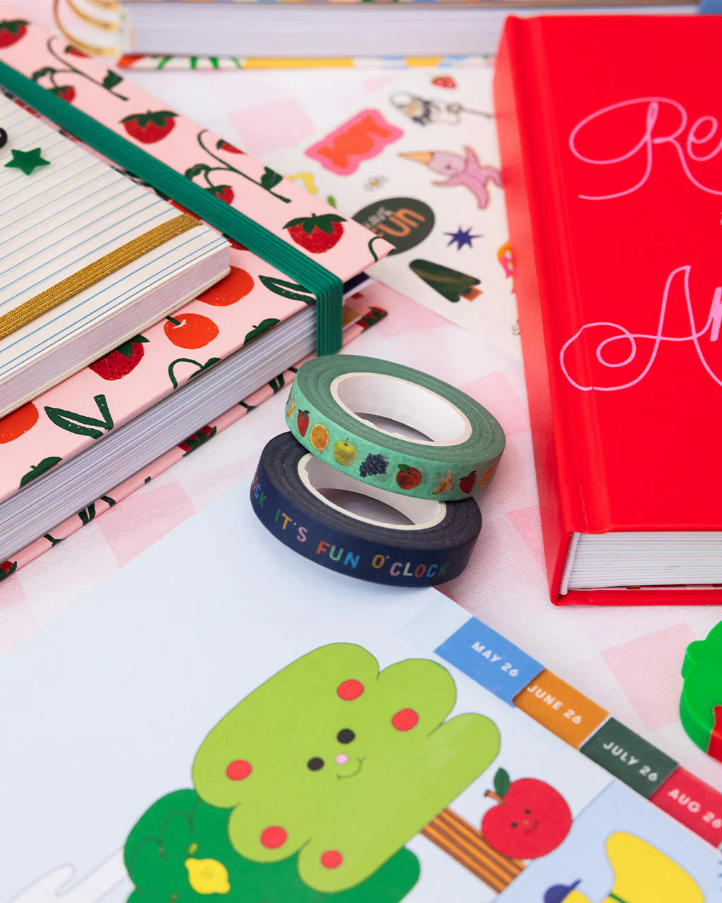 It's Fun O'Clock Paper Tape Set (Washi Tape)