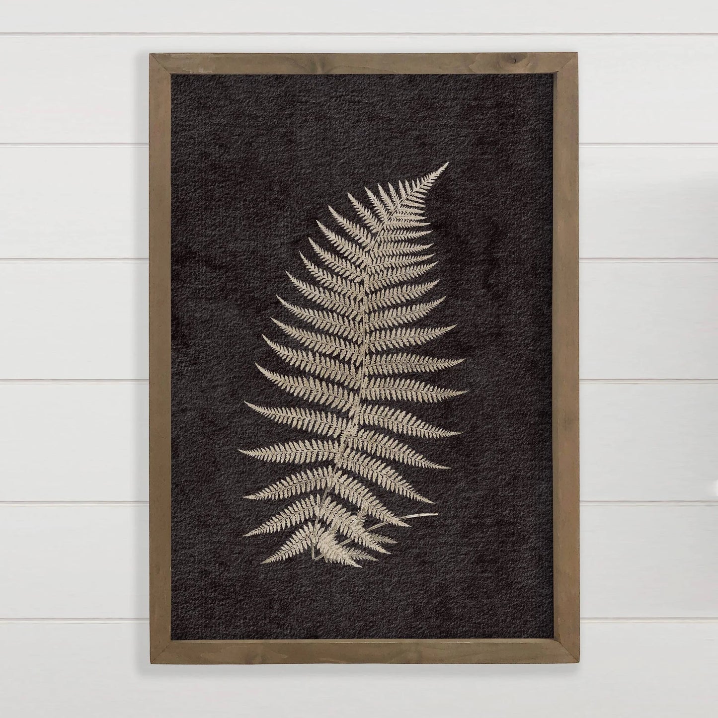 Fern Leaf III Framed Nature Wall Art (20x30")