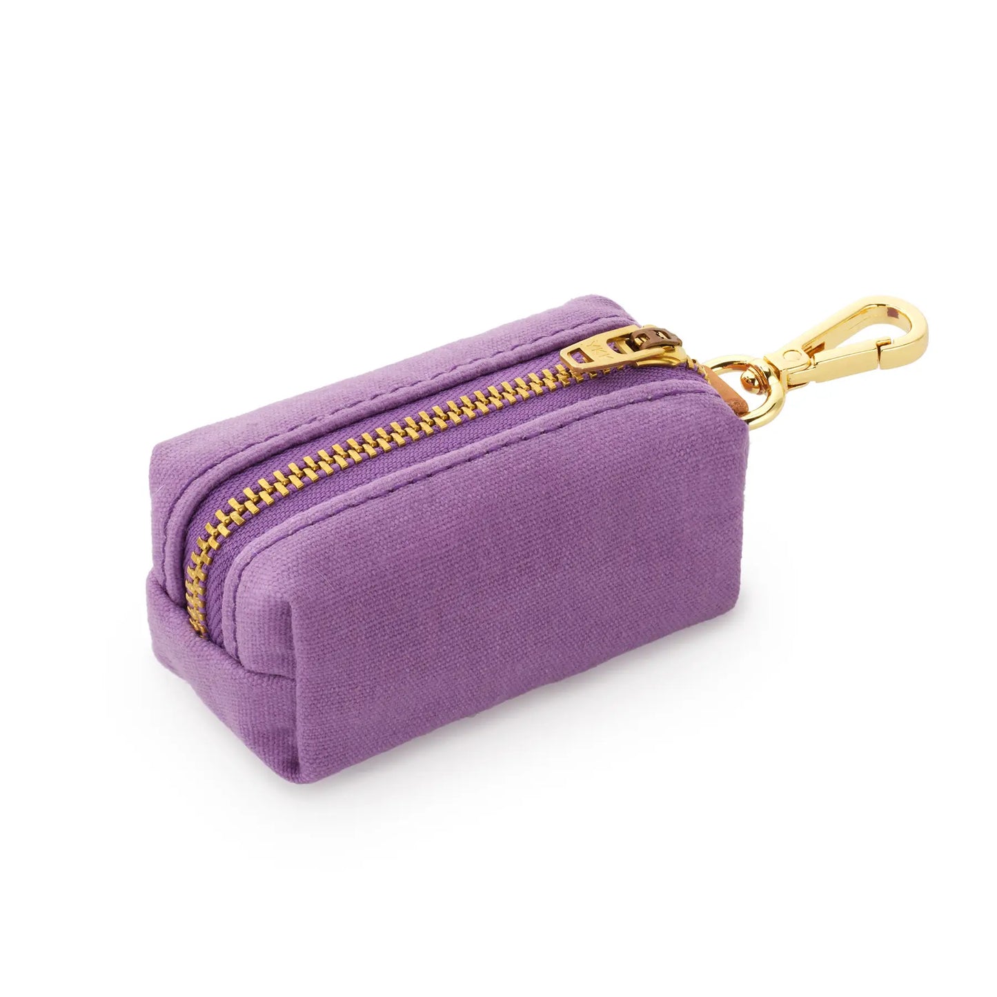 Violet Waxed Canvas Waste Bag Holder by The Foggy Dog