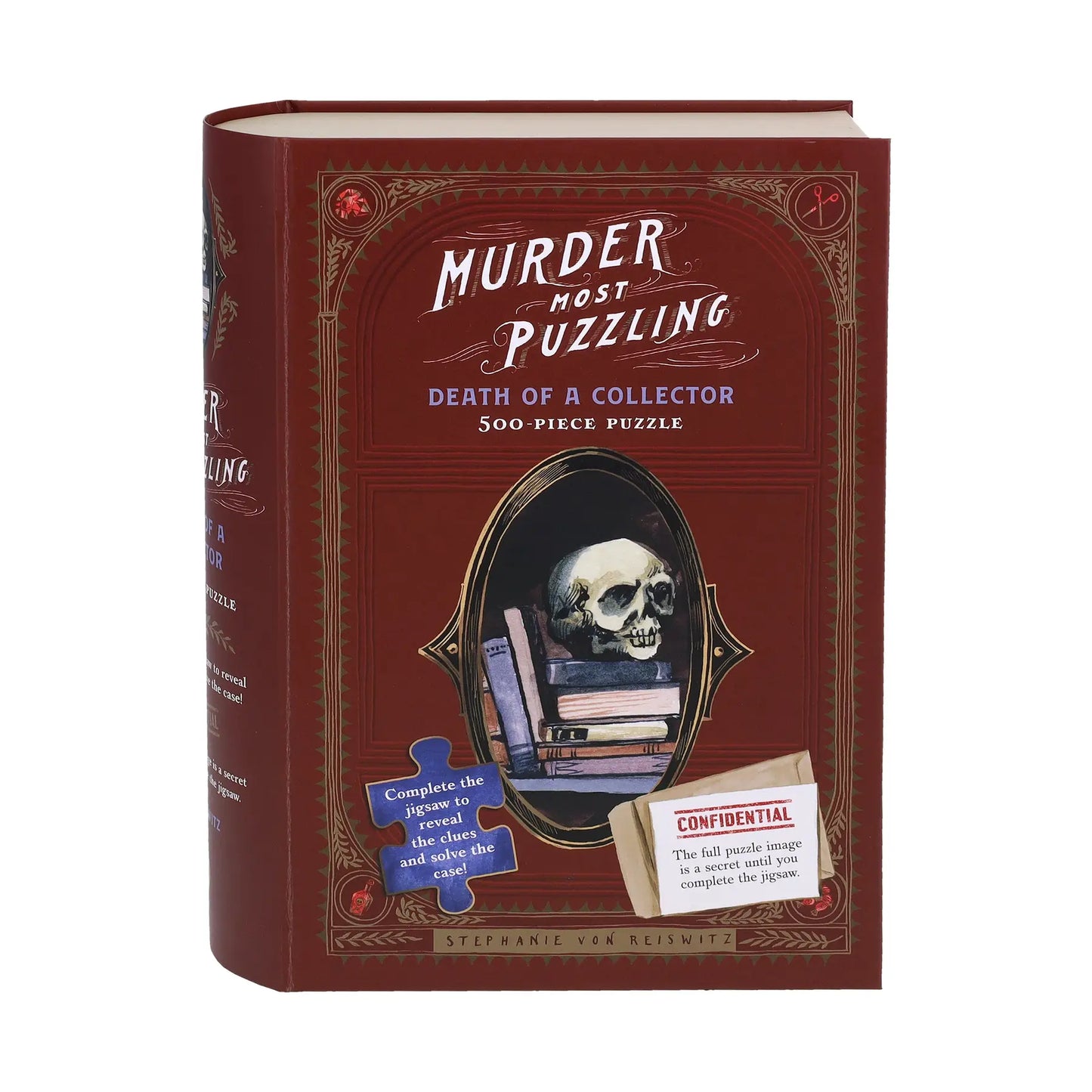 Murder Most Puzzling: Death of a Collector 500 Piece Puzzle
