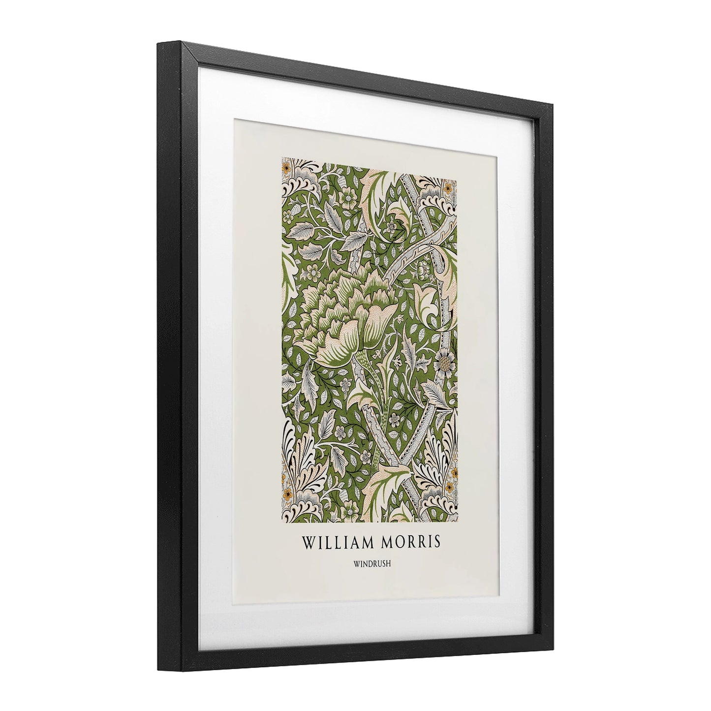 William Morris Windrush Framed Wall Art 17x21"