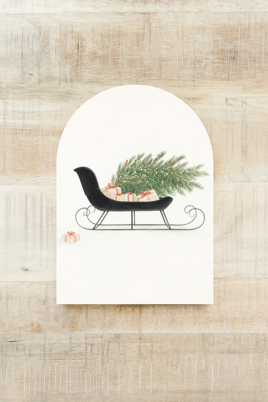 Christmas Sleigh Arch Art