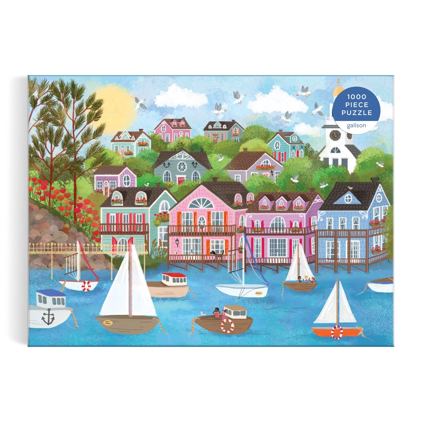Joy Laforme Harbor By the Sea 1000 Piece Puzzle