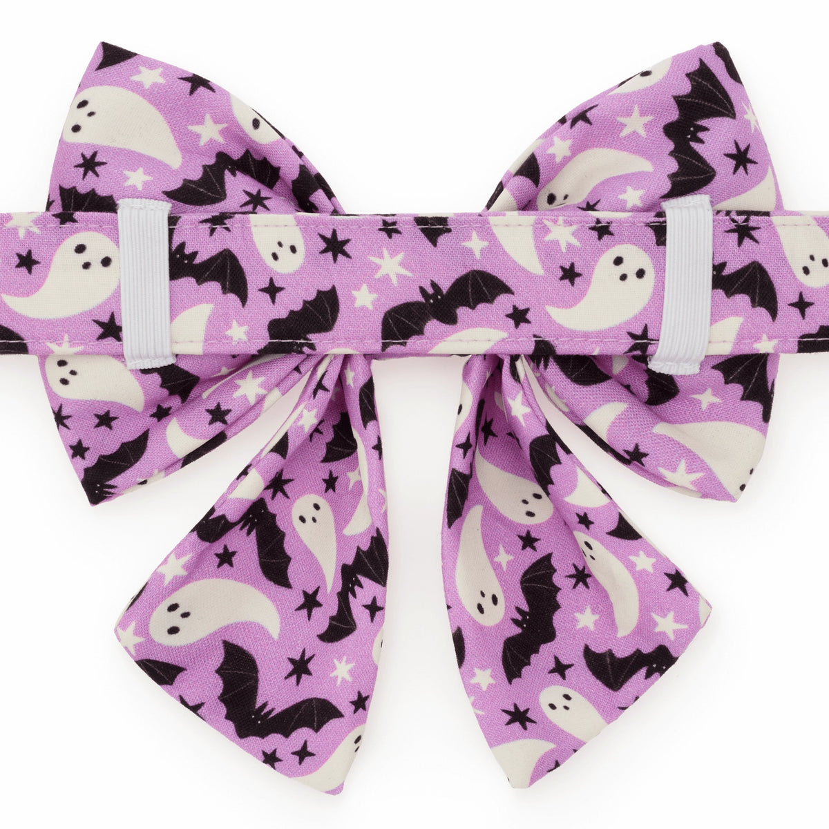 Spooky Season Glow-in-the-Dark Lady Dog Bow by The Foggy Dog