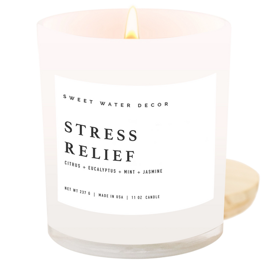Stress Relief 11 oz Soy Candle