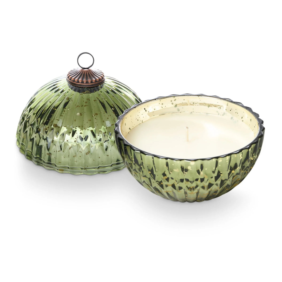 Green Ornament Balsam & Cedar Lidded Candle