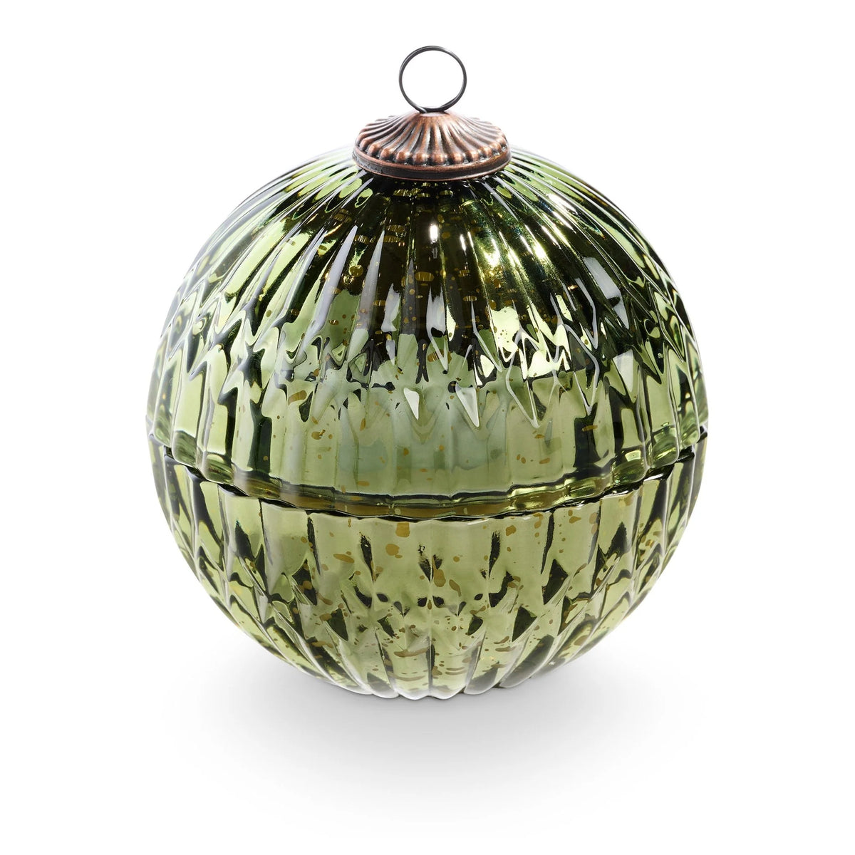 Green Ornament Balsam & Cedar Lidded Candle
