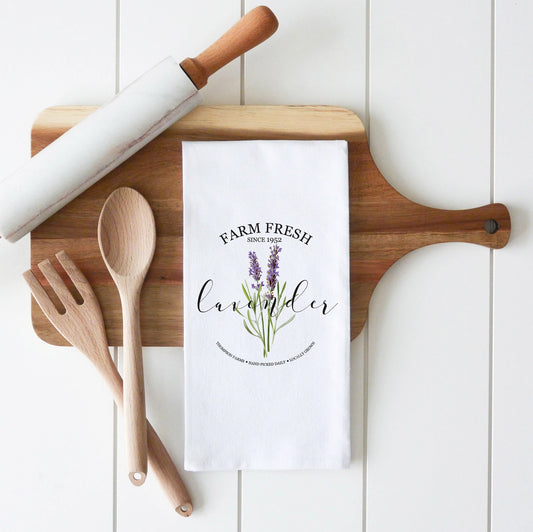 Fresh Lavender Tea Towel