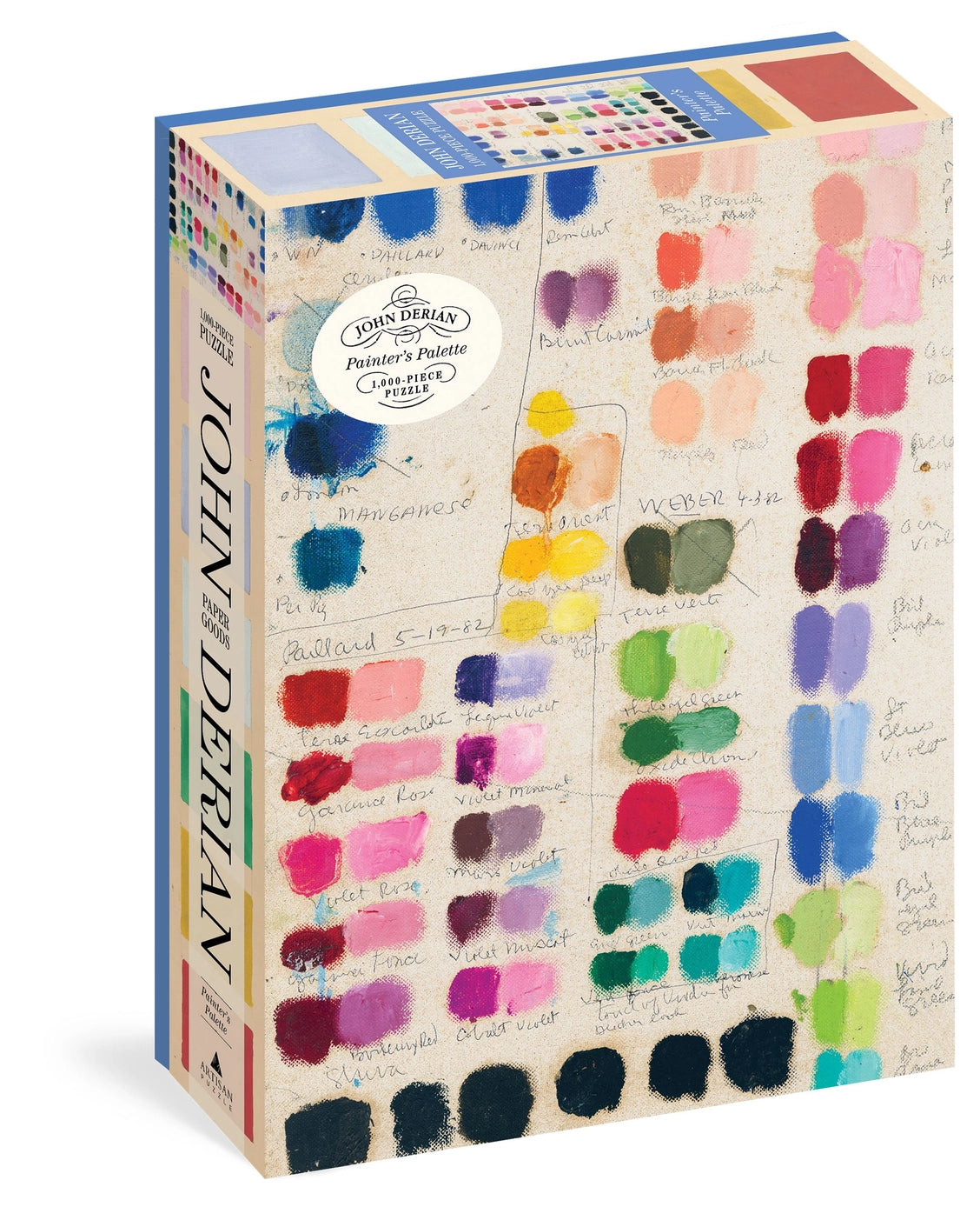 John Derian Painter's Palette 1,000 Piece Puzzle