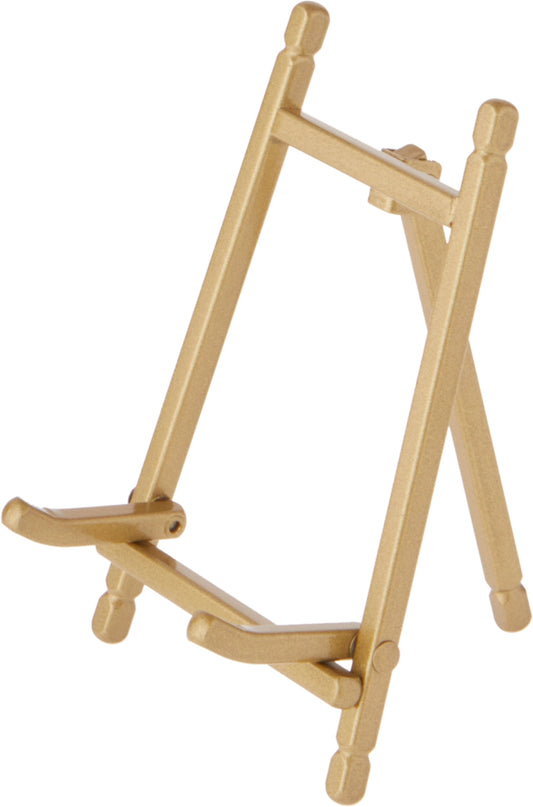 5" Gold Satin Metal Easel