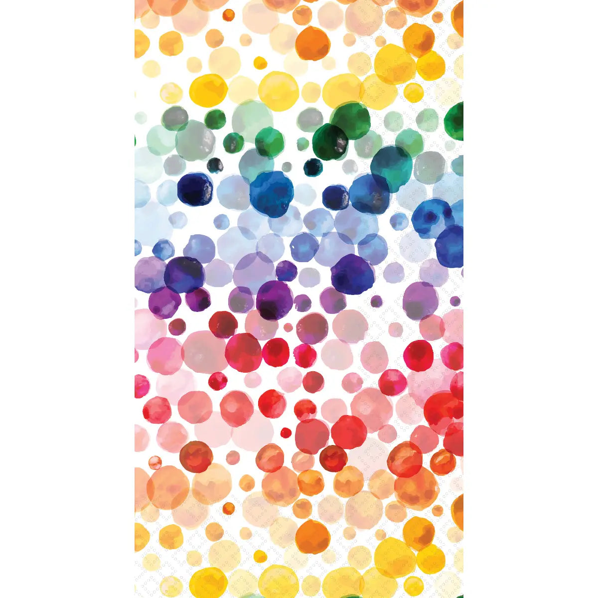 Rainbow Dots Paper Guest Towels (20 pk)