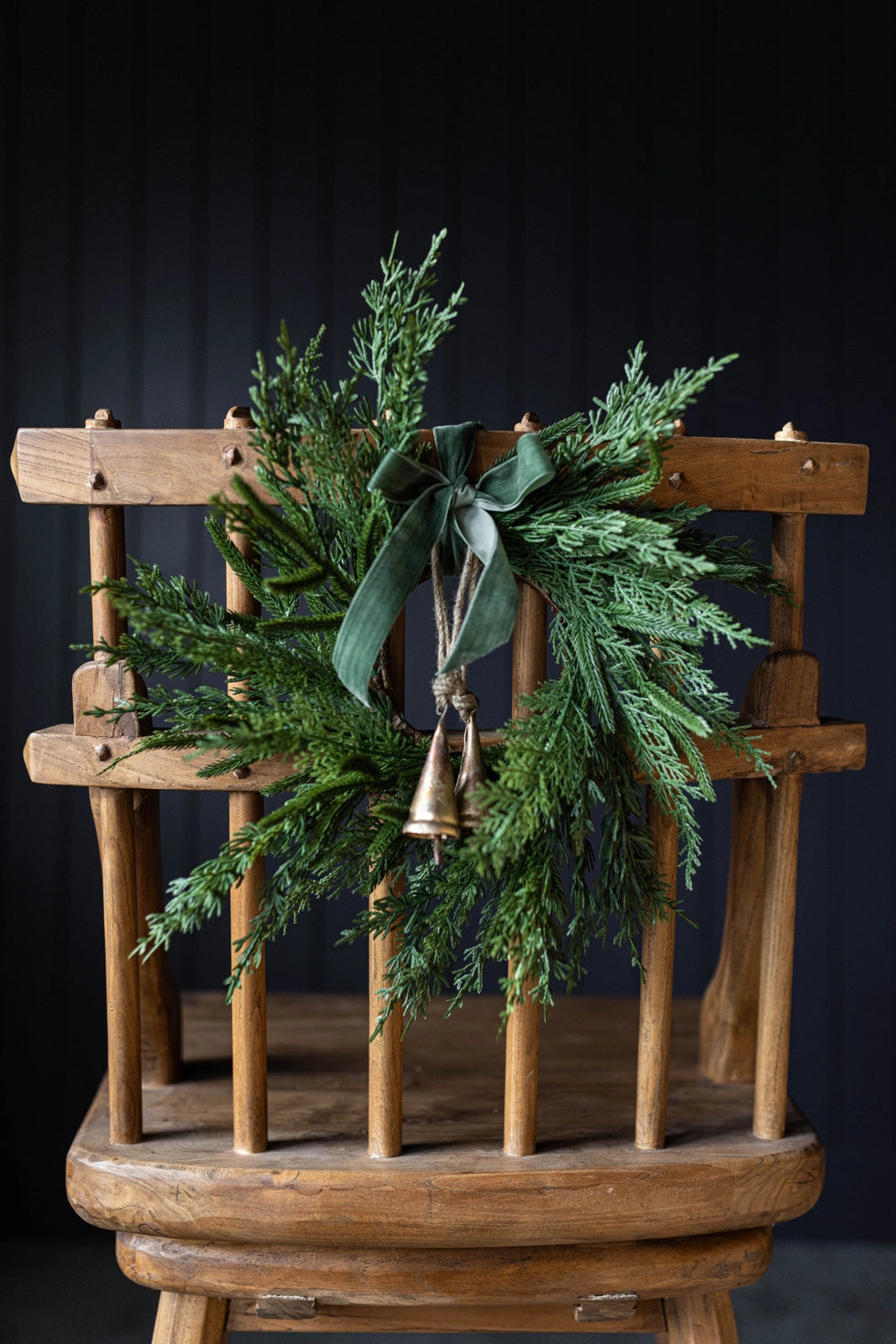 Norfolk & Cypress Mixed Real Touch Mini Wreath