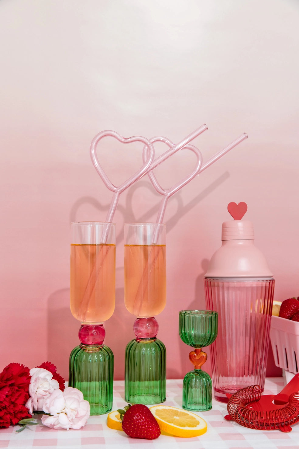 Tipsy Turvy Bar Glass Set (2 Styles)